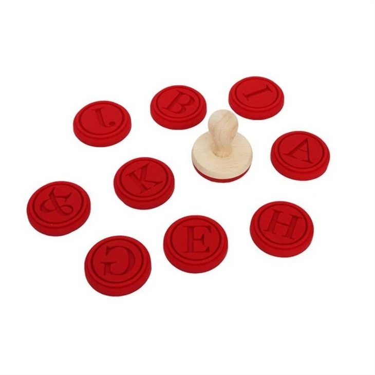 27 Letters Silicone Cookie Stamp Mold